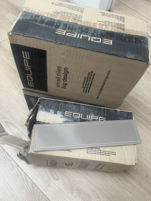 Płytki scienne Equipe Limit Marron Yak 6X24,6 cegiełka