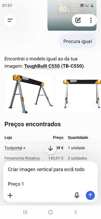 Cavalete Trabalho 2un. Oportunidade