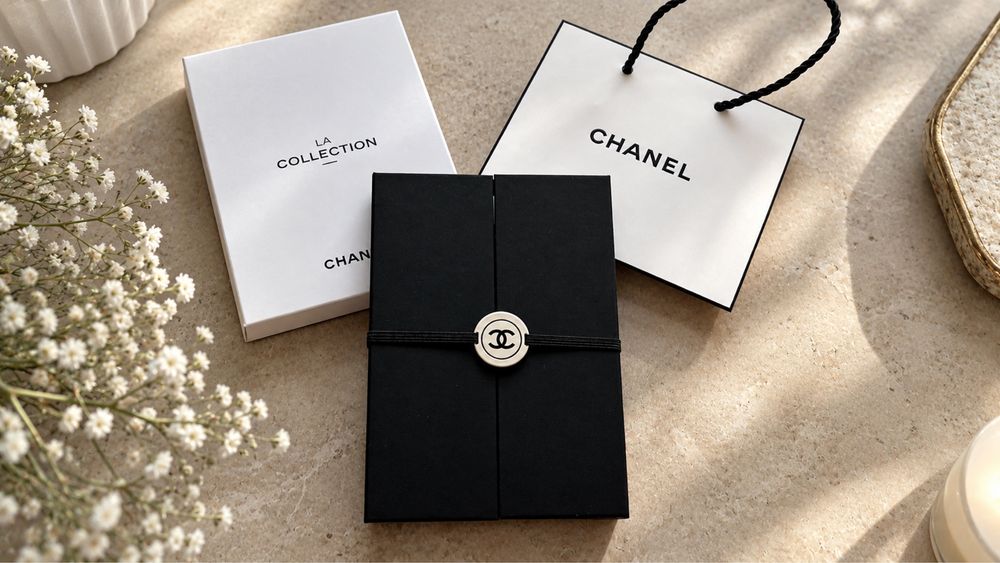 Chanel la collection фірмовий блокнот/органайзер chanel beaute