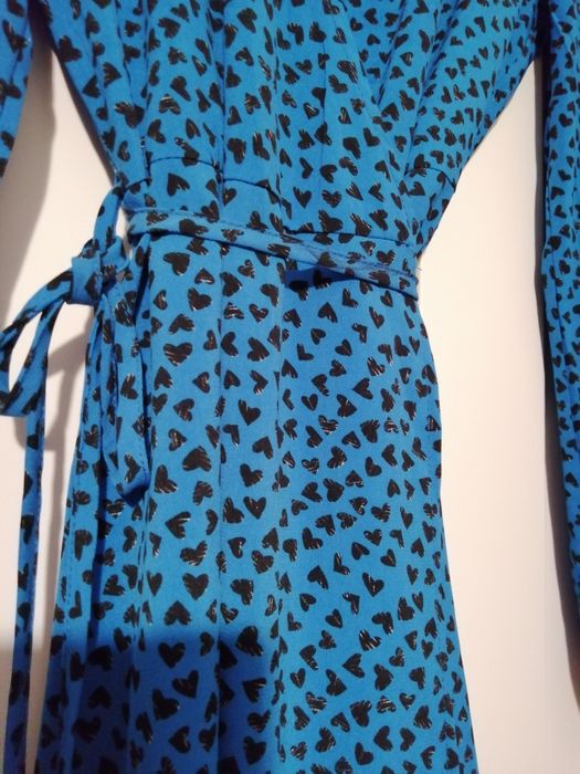 Sukienka niebieska S