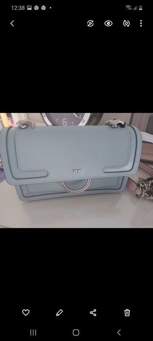 Pinko Love Tracolla T68 Aqua Green