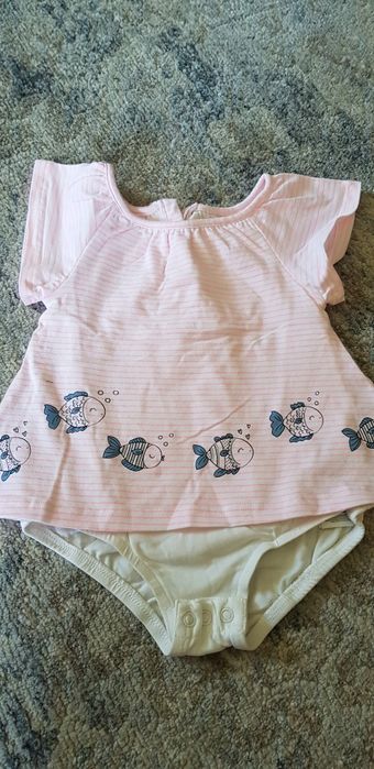 Body z koszulką nowe 74