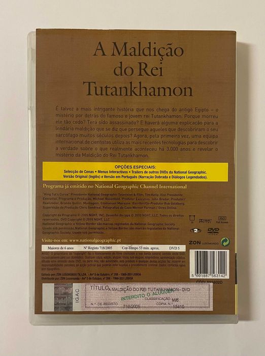 National Geographic - a Maldição do Rei Tutankhamon / King Tut's Curse