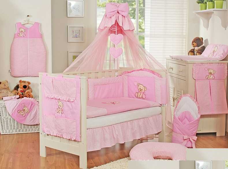 Conjunto completo para berço de Bebe 120x60