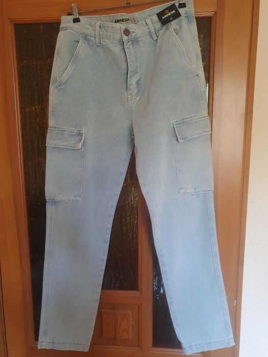 Новые фирменные джинсы (А.М.N.,Amnesia).Р.30