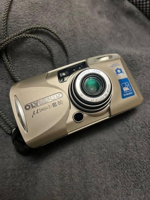 Плівковий фотопарат olympus mju iii 80