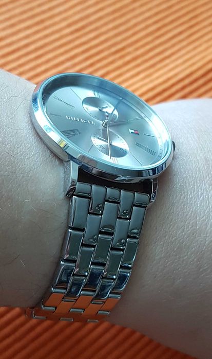 TOMMY HILFIGER, zegarek analogowy, bransoleta, 3 ATM,