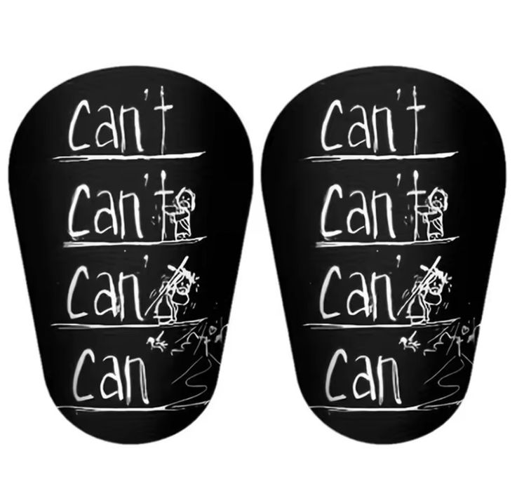 Caneleiras tamanho pequeno CAN’t CAN