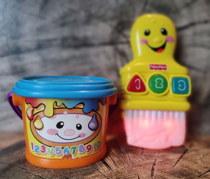 Fisher Price Pędzelek, zabawka interaktywna, język polski, 6-36 mies.