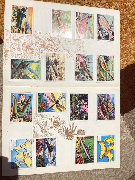 Caderneta “A Historia do Homem” - Álbum de Cromos