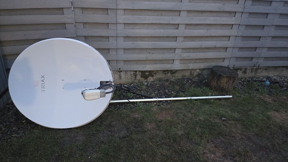 Kompletna antena satelitarna 100 z rurą 2m
