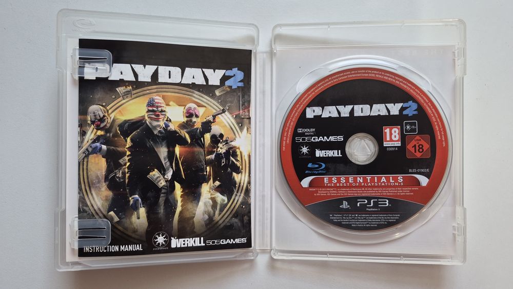 Jogo Ps3 Essential Payday 2