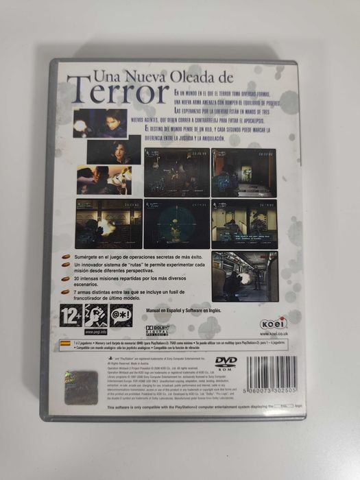 Operation Winback 2 Project Poseidon Playstation 2