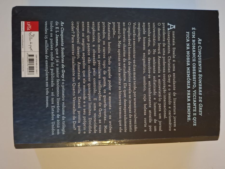 Livros- As Cinquenta Sombras