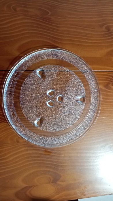 Prato microondas  com rodinhas  27 cm