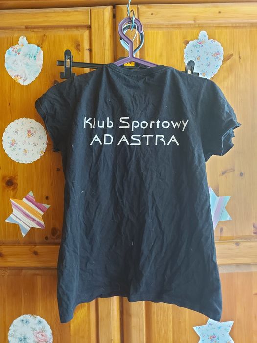 T-shirt damski czarny rozmiar M