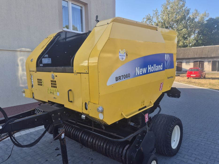 Prasa rolującą New holland BR 7060 rotor,  claas case john deere lely