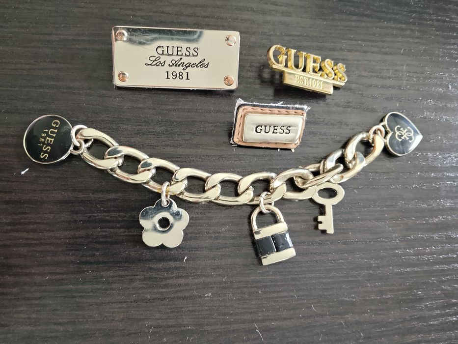 GUESS. Sprzedam to co na zdjęciu. Wszystko za 25 zł. Metal.