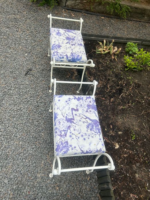 Metaloplastyka  stołek, siedzisko