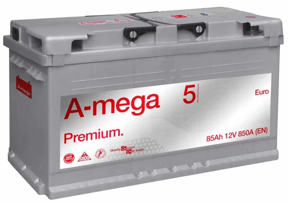 NOWY! Akumulator Rozruchowy AMEGA 5 - 12V - 85Ah - 850A - P+
