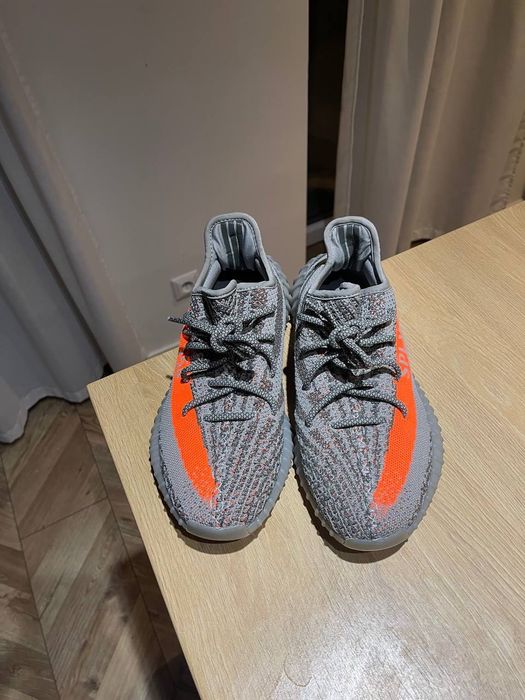 adidas Yeezy boost 350 v2 beluga reflective 43 onyx carbon bone black