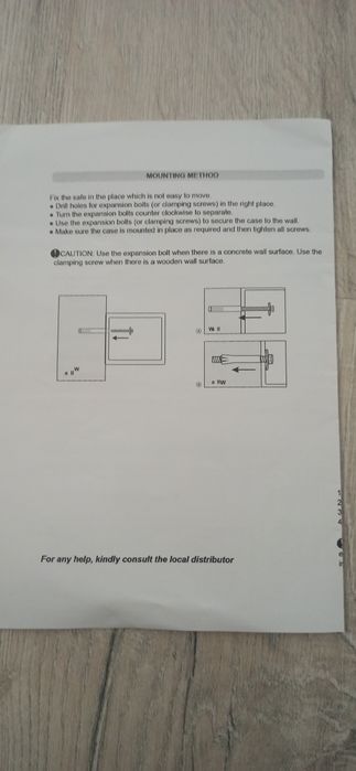 Сейф пистолетный кодовый