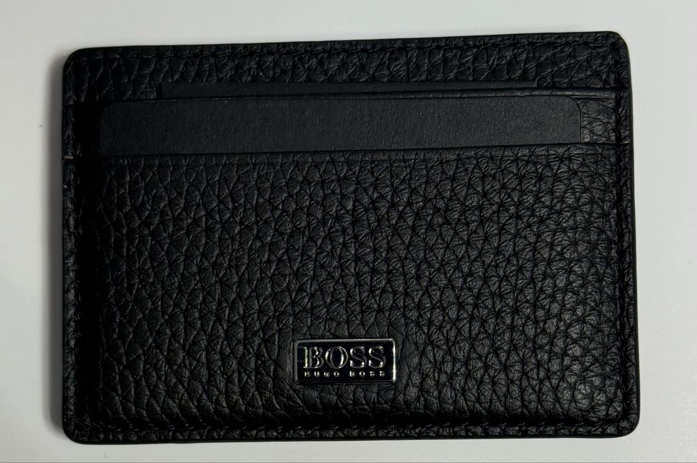 Skórzane etui na karty Hugo Boss