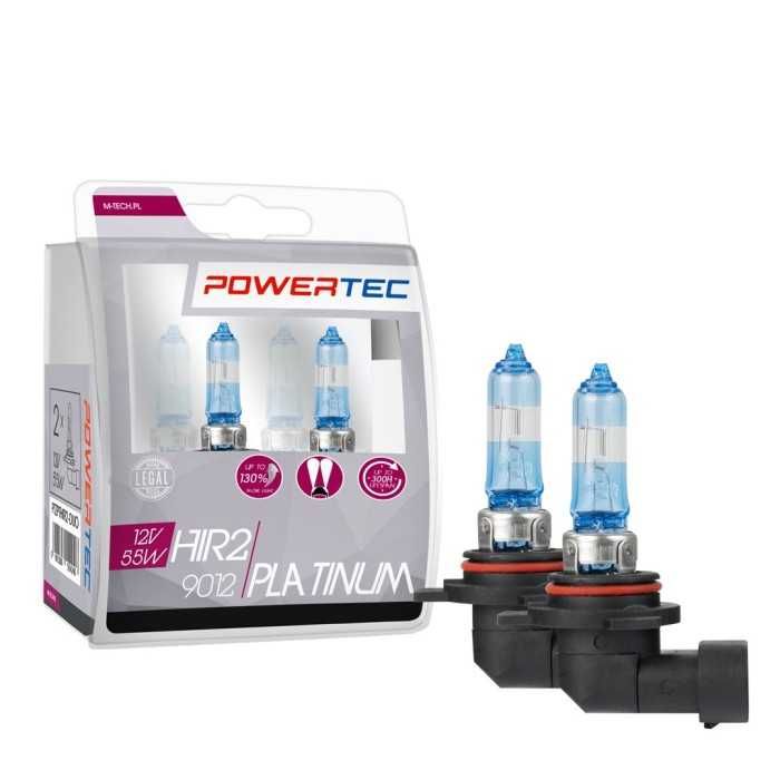 Żarówki HiR2 Powertec Platinum +130%, komplet 2 sztuki