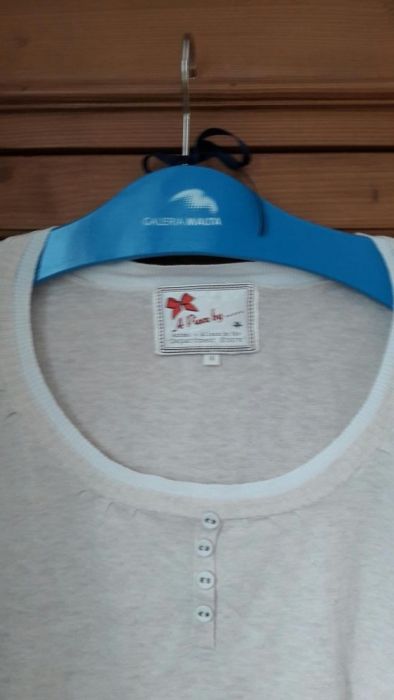 Okazja !!! Krem- beżowy , lekki sweterek cotton, kobiecy r XL lub 16