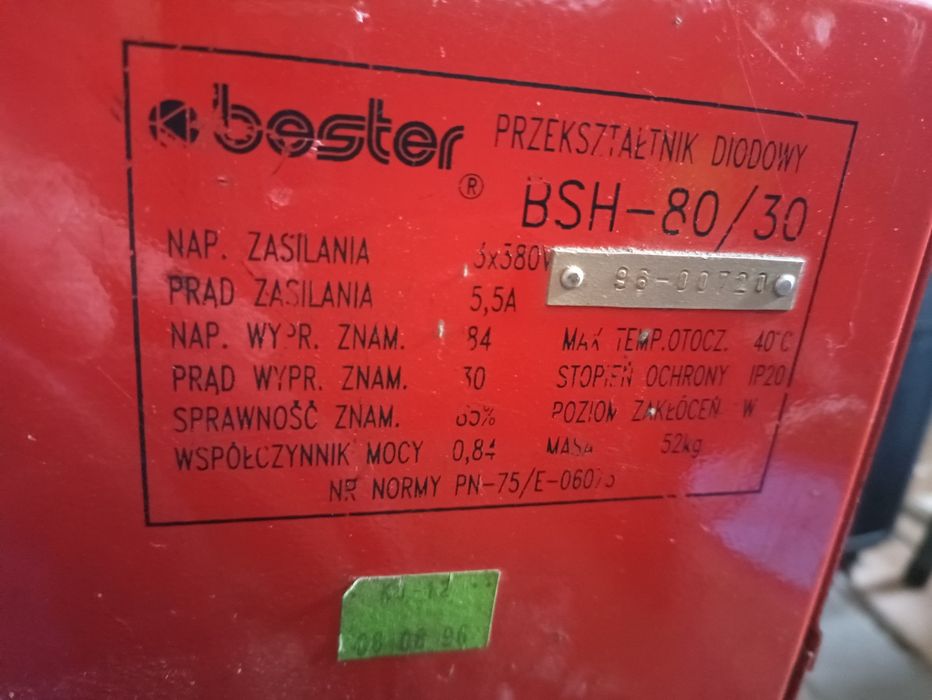 Prostownik Bester BSH 80/30