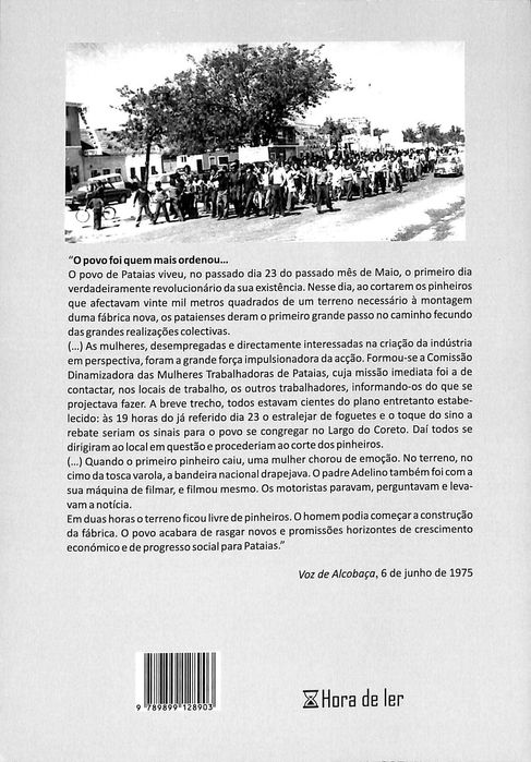 "Para a História da Industria em Pataias: Memórias da Nutifruta" de Tiago Filipe Duarte Inácio