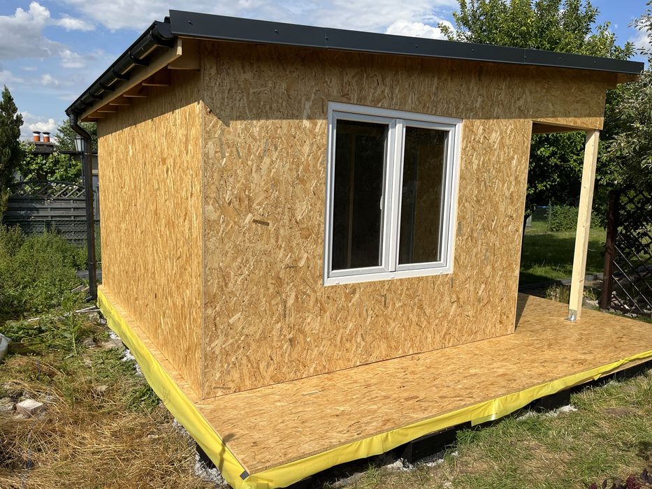 Domek drewniany jak murowany! Domek narzedziowy.