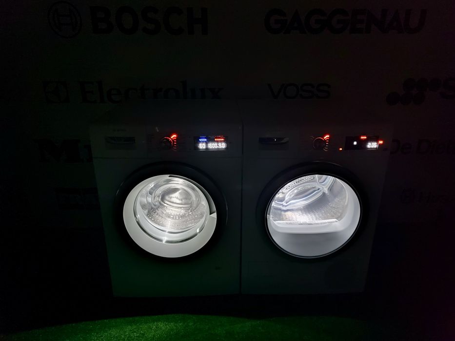 Комплект пральна і сушильна машини Bosch Serie 8 Exclusive I-Dos WiFi