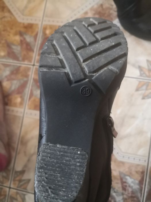Buty na obcasie czarne