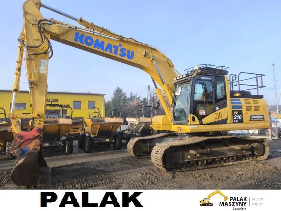Komatsu Koparka gąsienicowa  KOMATSU PC 210 , 2017 rok  KOMATSU  210 ,JCB 220 /Doosan