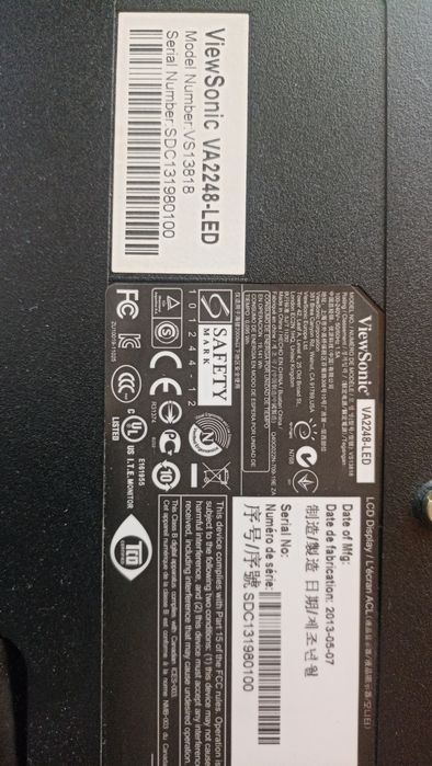 Monitor ViewSonic VA2248-LED