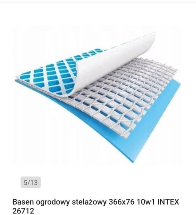 Basen stelażowy do ogrodu