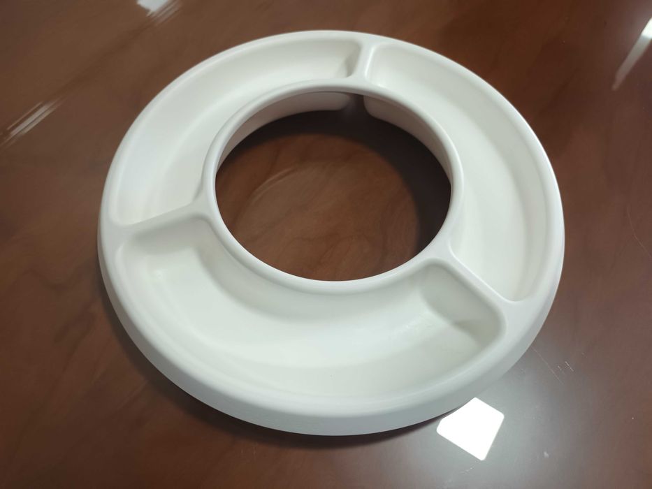 Prato para aperitivo tupperware