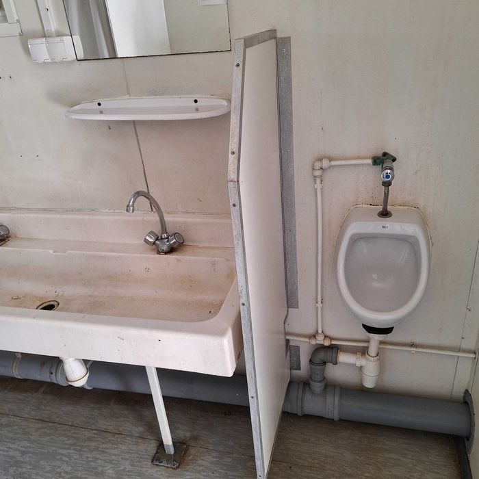 Kontener sanitarny 6x2,5m socjalny toalety prysznice