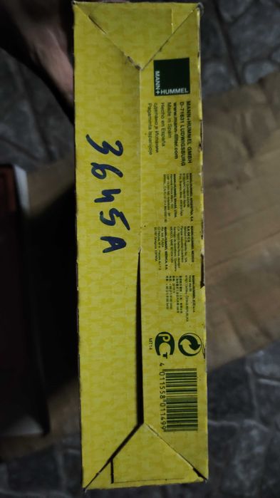 Filtro de ar Mann C 3585- novo