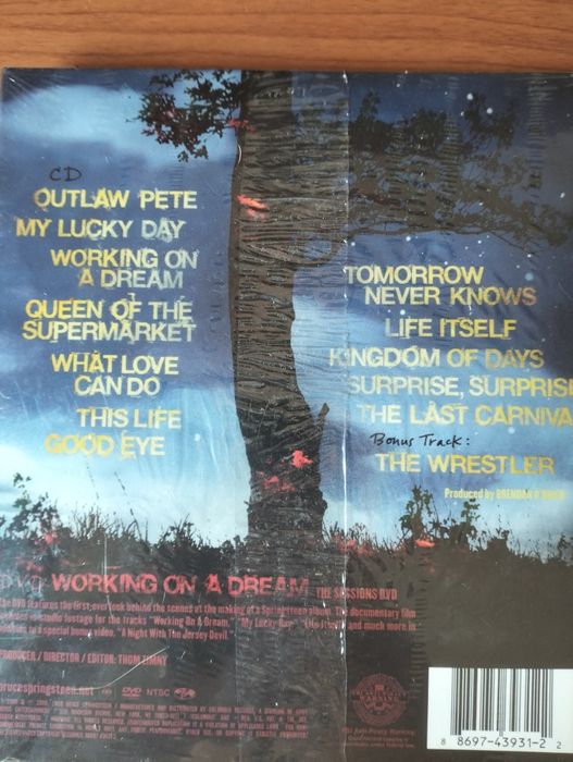 CD + DVD Bruce Springsteen