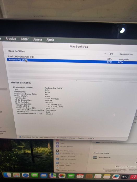 MacBook Pro TOUCH BAR 15 pol 2018 16gb ram