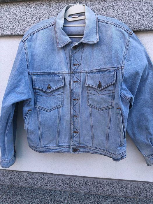 Casaco de ganga para homem