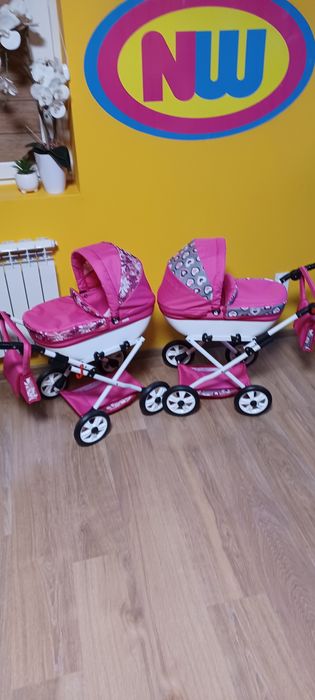 Nowy wózek dla lalek duużżży regulowana rączka SKLEP NW