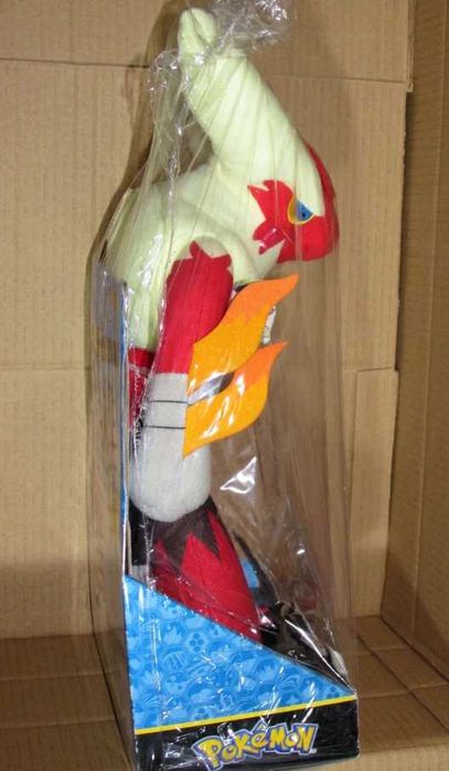 Pokemon Mega Blaziken Training Plush Batlle Sounds