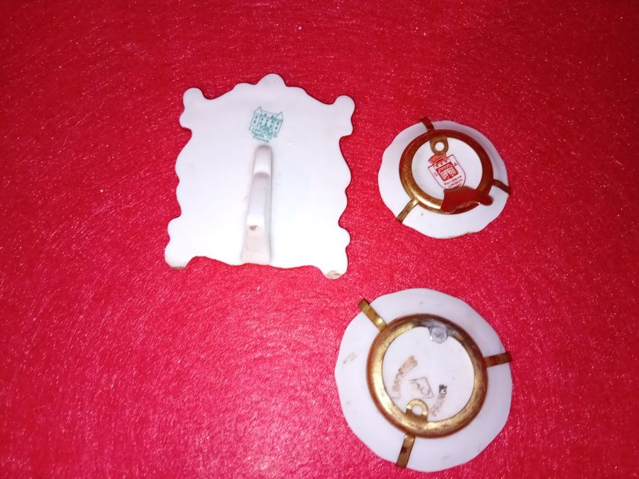 LIMOGES - 3 Miniaturas em porcelana