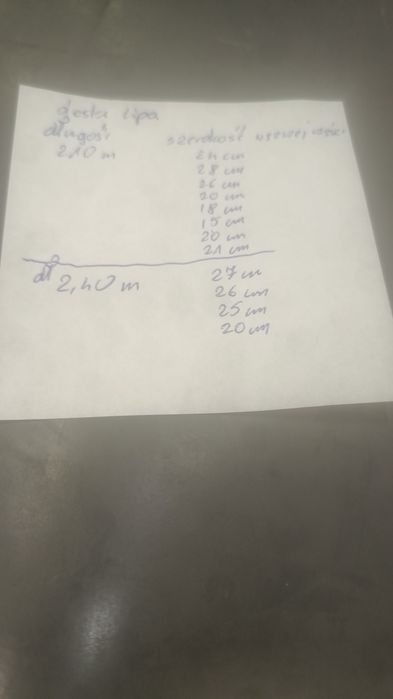 Deski olcha grubości 5cm