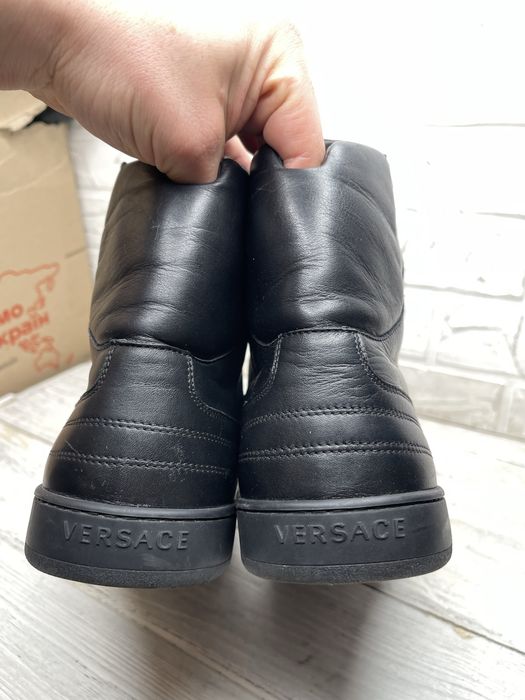 Крутые высокие кроссовки versace оригинал