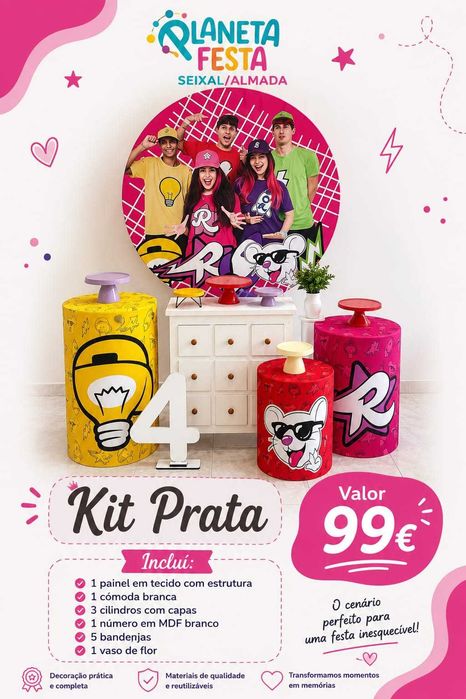 Aluguer de Material de Festa/Decoração