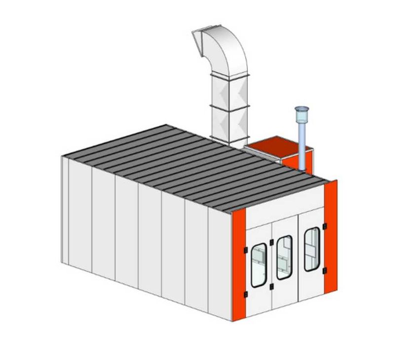 Kabina lakiernicza komora lakiernicza lakiernia samochodowa ABC-Group